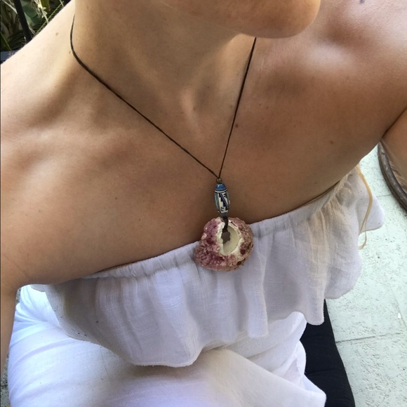 📍Pink Shell Necklace - Picture 11 of 12